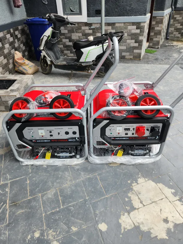 Maxmech 15kva Janareta Mai Fasa Uku - Janareta Mai Jan Karkace Tagalaba - 1