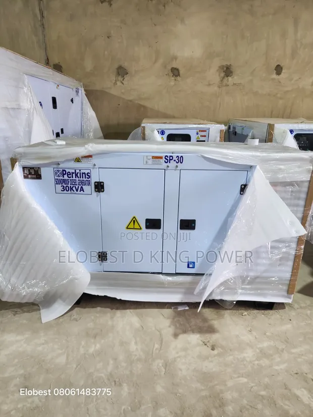 Sabon 30KVA Perkins Diesel Soundproof Generator - 1