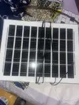 Rechargeable Fan with Solar Panel - 2