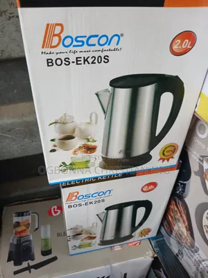 Boscon Stainless Steel Electric Kettle 2L