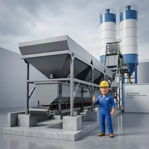 Brand New HZS35 Concrete Batching Plant - 35m³/H