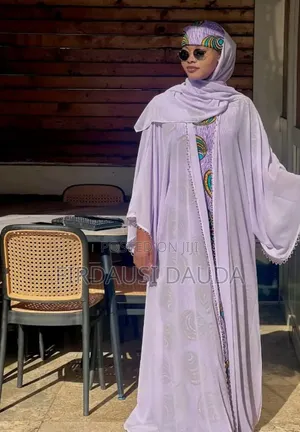 FDST Fashion Chiffon Abaya Jacket Dress