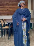 FDST Fashion Chiffon Abaya Jacket Dress - 5