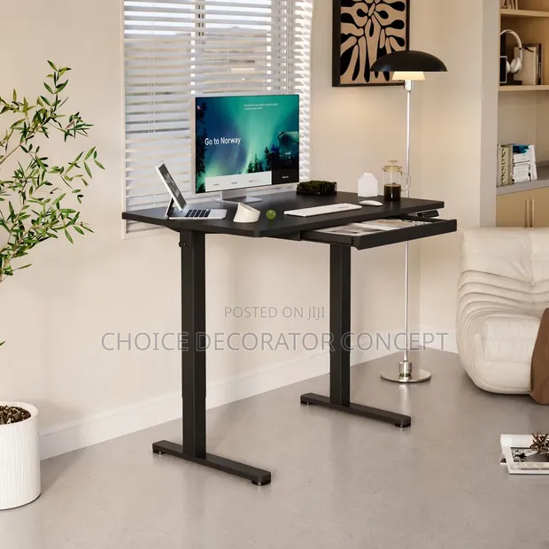 Modern Electric Standing Desk - Adjustable Height - 1