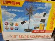 18-inch Qasa Solar AC/DC Standing Fan - 1