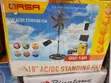 18-inch Qasa Solar AC/DC Standing Fan - 2