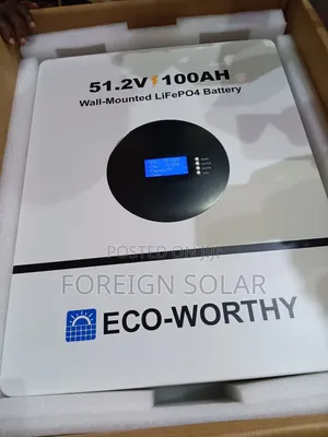 Brand New 5kWh Lithium Iron Phosphate Solar Battery