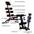 Adjustable Multifunctional Sit-Up Bench - 1