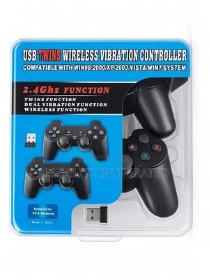 USB Twins Wireless Vibration Controller