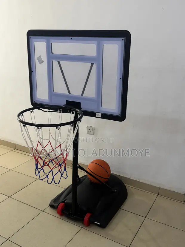 Adjustable Basketball Hoop Stand Set - 1