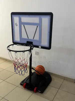 Adjustable Basketball Hoop Stand Set