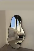 Modern Round Wall Mirror - Home Interiors - 2