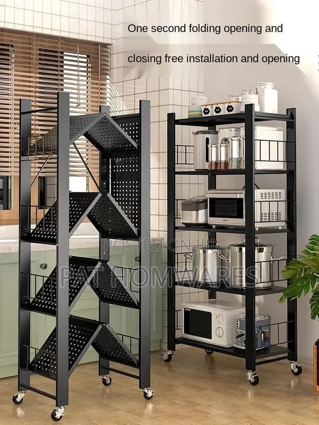 5 Tiers Folding Rack - Brand New - 1