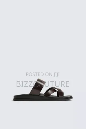 Original Zara Men's Leather Sandals - Brown