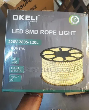 Okeli Warm White Rope Light - 40m Super Bright LED