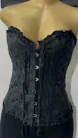 Used Black Corset Top - One Size - 2