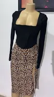 Used Black Corset Top - One Size - 3