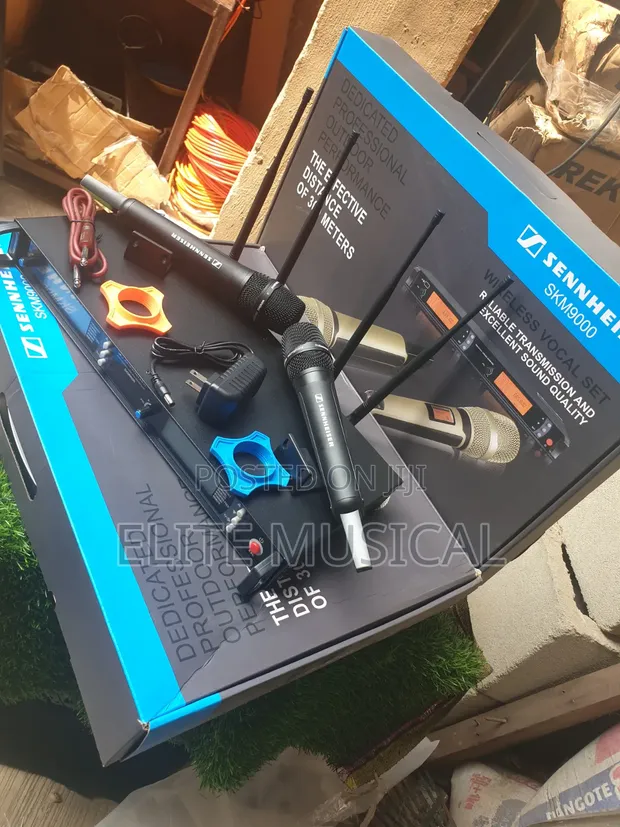Sennheiser SKM 9000 Mikarfin Wayar Wayar - 1