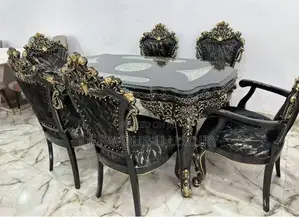 Royal Dining Table da 6 Chairs