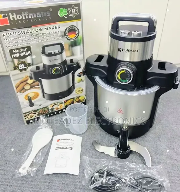Hoffmans 8L 3-in-1 Mai Yin Swallow/Multi Cooker/Food Processor - 1