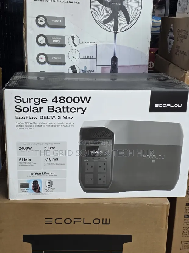 Sabon EcoFlow DELTA 3 Max Portable Power Station - 1