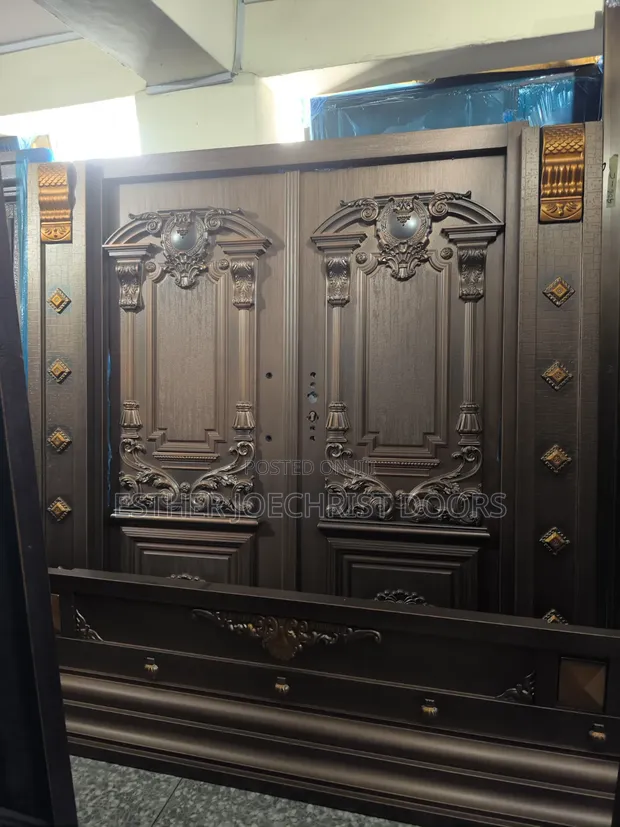Semi Bulletproof Ark and Pillar Security Door 5ft x 7ft - 1
