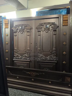 Semi Bulletproof Ark and Pillar Security Door 5ft x 7ft