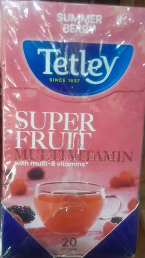 Tetley Super Fruit Multi Vitamins Tea - 4x20x2g