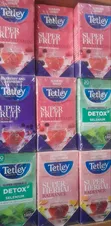 Tetley Super Fruit Multi Vitamins Tea - 4x20x2g - 2