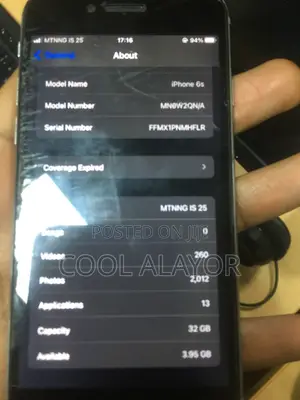Apple iPhone 6s 32GB Silver