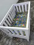 Wooden Baby Cot - Used - 3
