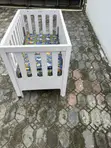Wooden Baby Cot - Used - 4