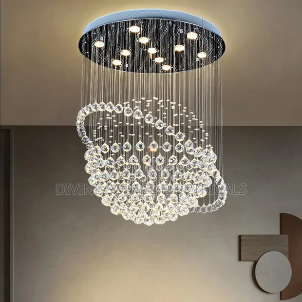 Brand New Crystal Chandelier Light - 1