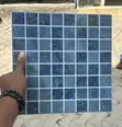 33x33 Spanish Blue Pool Tiles - 1