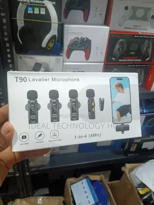 T90 4-in-1 Wireless Lavalier Microphone System