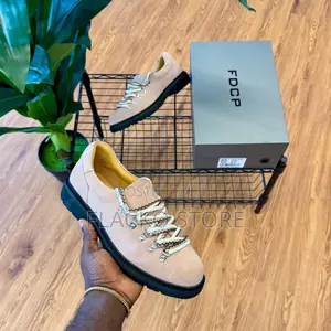 Premium Circle Cage Mountain Derby Shoes