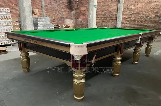 American Fitness 12FT Snooker Table - Brand New - 1