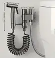 Alterna Bidet Sprayer - Wall Mounted Glider - 1