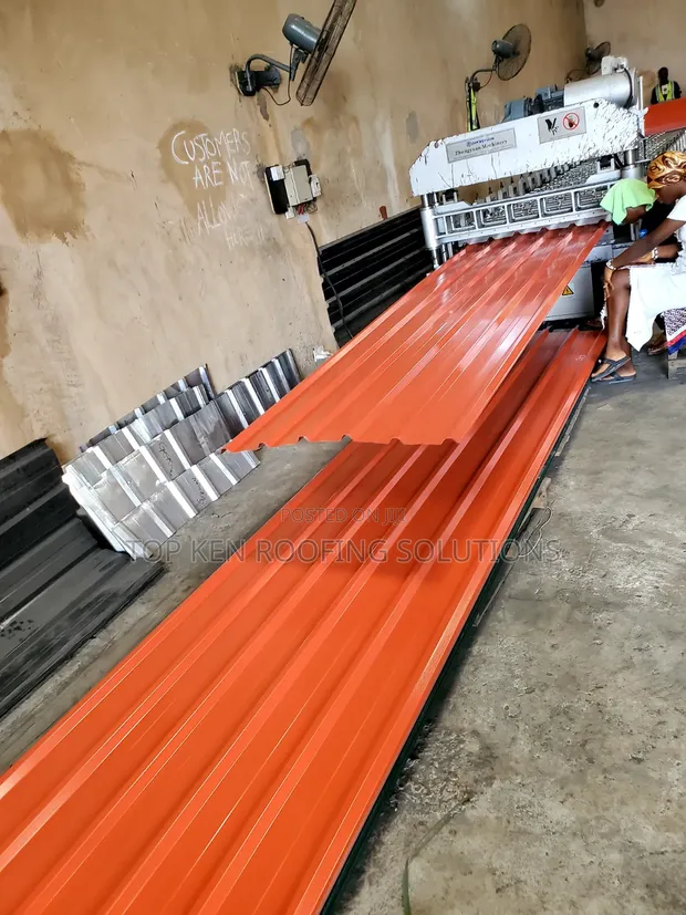 Tower Aluminium 0.55mm Longspan Red Roofing Sheets - 1