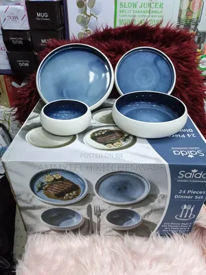 24pcs Luxury Unique Dinner Set