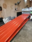 0.60mm Oven Baked Longspan Sheet - TC Red - 2