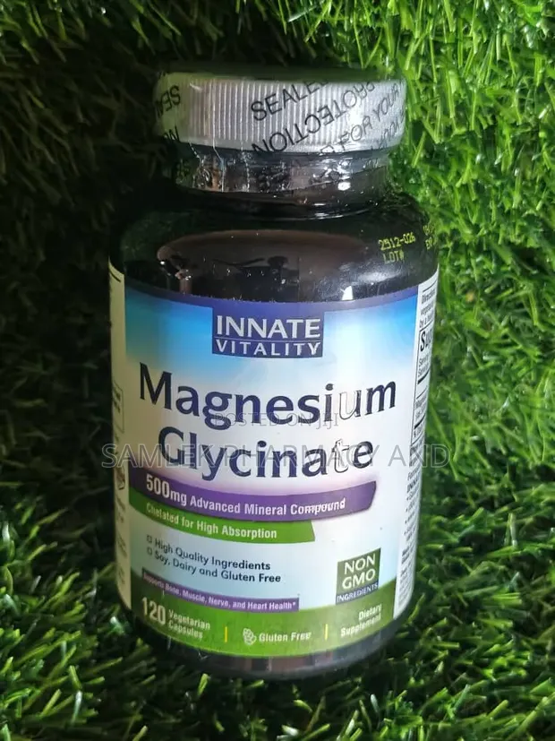 Innate Vitality Magnesium Glycinate 500mg - 120 Capsules - 1