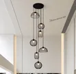 LED Ribbon Loop Chandelier - 1