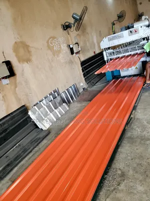 0.55mm Caliper Standard TC Red Oven Baked Aluminium Roofing Sheet