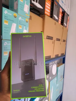 Oraimo 3-in-1 WiFi Range Mai Faduwa, Access Point & Router