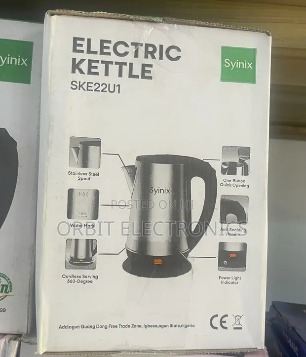 Sabon Syinix Electric Kettle 2.5L - 1