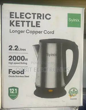 Sabon Syinix Electric Kettle 2.5L