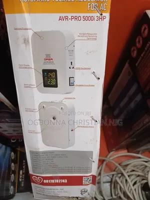 Qasa Wall Mount Stabilizer 5KVA