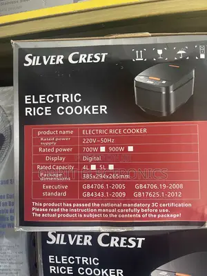 Sabon Silver Crest Electric Rice Cooker 4-5L