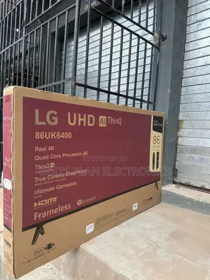 LG 86-inch WebOS UHD Smart TV (Sabon Sammako)